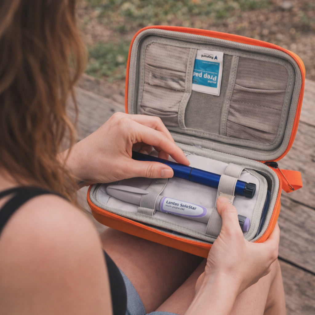 HypoPak Insulin Pump Emergency Backup Case - Case Only
