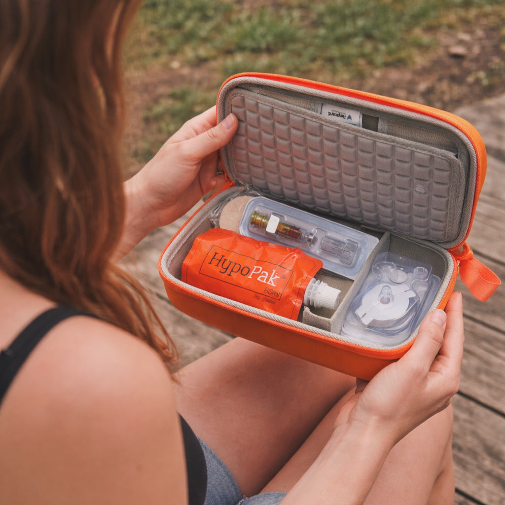 HypoPak Insulin Pump Emergency Backup Case - Case Only